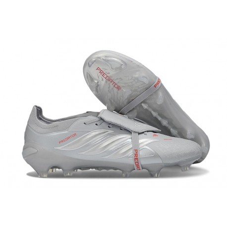 Bota de Futbol Adidas Predator Elite 26 FT FG Gris Hierro Met. 