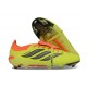 Bota de Futbol Adidas Predator Elite 26 FT FG Amarillo Negro Rojo