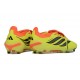 Bota de Futbol Adidas Predator Elite 26 FT FG Amarillo Negro Rojo