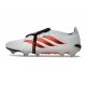 Bota de Futbol Adidas Predator Elite 26 FT FG Blanco Rojo Negro