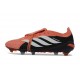Bota de Futbol Adidas Predator Elite 26 FT FG Naranja Negro Blanco