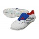 Bota de Futbol Adidas Predator Elite 26 FT FG Blanco Plateada