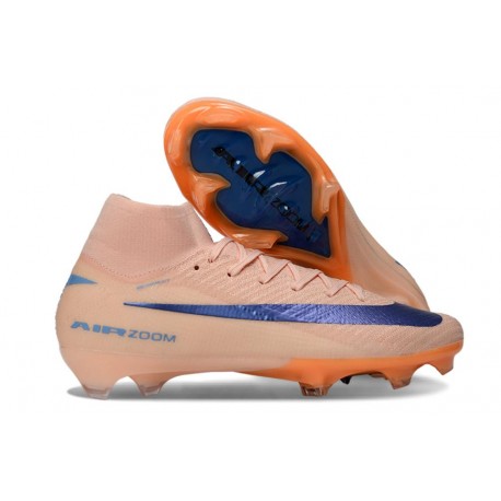 Botas de Fútbol Nike Mercurial Superfly 10 Elite FG Naranja Azul
