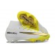 Botas de Fútbol Nike Mercurial Superfly 10 Elite FG Blanco Dorada Amarillo