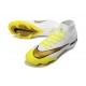 Botas de Fútbol Nike Mercurial Superfly 10 Elite FG Blanco Dorada Amarillo