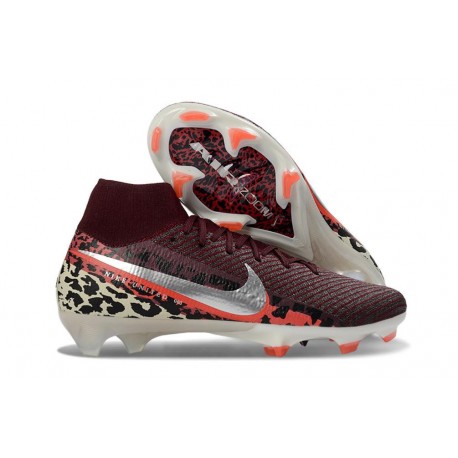 Botas de Fútbol Nike Mercurial Superfly 10 Elite FG Purpúreo Plateado