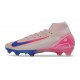 Botas de Fútbol Nike Mercurial Superfly 10 Elite FG Rosa Azul