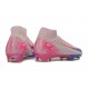 Botas de Fútbol Nike Mercurial Superfly 10 Elite FG Rosa Azul