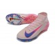 Botas de Fútbol Nike Mercurial Superfly 10 Elite FG Rosa Azul