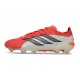Zapatillas Adidas Predator 26 Elite L FG Rojo Lúcido Negro Ftwr Blanco