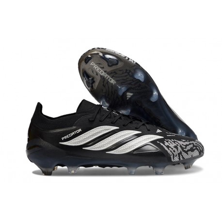 Zapatillas Adidas Predator 26 Elite L FG Negro Blanco