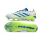 Zapatillas Adidas Predator 26 Elite L FG Blanco Azul