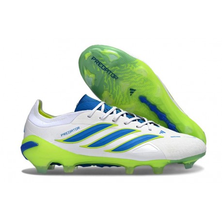 Zapatillas Adidas Predator 26 Elite L FG Blanco Azul