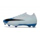 Nike Botas de Futbol Mercurial Vapor 16 Elite FG Blanco Azul Negro