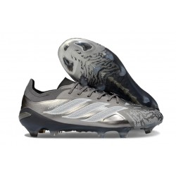 Zapatillas Adidas Predator 26 Elite L FG Gris Plateado
