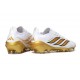 Zapatillas Adidas Predator 26 Elite L FG Blanco Dorado