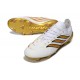 Zapatillas Adidas Predator 26 Elite L FG Blanco Dorado