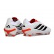 Zapatillas Adidas Predator 26 Elite L FG Blanco Negro Rojo
