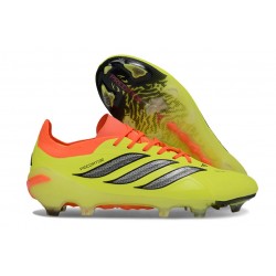 Zapatillas Adidas Predator 26 Elite L FG Amarillo Rojo Negro