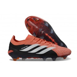 Botas de Fútbol Adidas Predator Elite Low FG Naranja Negro Blanco