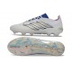 Botas de Fútbol Adidas Predator Elite Low FG Blanco Azul