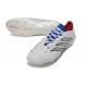 Botas de Fútbol Adidas Predator Elite Low FG Blanco Azul