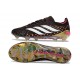 Botas de Fútbol Adidas Predator Elite Low FG Negro Blanco Dorado