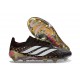 Botas de Fútbol Adidas Predator Elite Low FG Negro Blanco Dorado