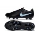 Botines de Futbol Nike Tiempo Maestro Elite FG Negro Azul Hielo