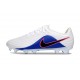 Botines de Futbol Nike Tiempo Maestro Elite FG Blanco Azul Rosa