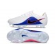 Botines de Futbol Nike Tiempo Maestro Elite FG Blanco Azul Rosa