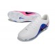 Botines de Futbol Nike Tiempo Maestro Elite FG Blanco Azul Rosa