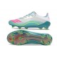 Botas adidas F50 Elite FG X Messi Ftwr Blanco Rosa Lúcido Flash Agua