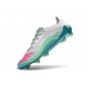 Botas adidas F50 Elite FG X Messi Ftwr Blanco Rosa Lúcido Flash Agua