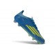 Botas de Fútbol adidas F50 Elite FG X MESSI Azul Royal Amarillo Solar Semi Azul Burst
