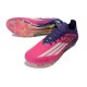 Botas de Fútbol adidas F50 Elite FG Rosa Morado Blanco