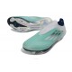 Botas de Futbol adidas F50+ Laceless FG Verde Plateado Blanco