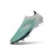 Botas de Futbol adidas F50+ Laceless FG Verde Plateado Blanco