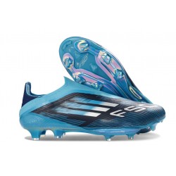 Botas de Futbol adidas F50+ Laceless FG Negro Azul