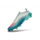 adidas F50 + Sin Cordones FG Messi Ftwr Blanco Rosa Lúcido Flash Agua