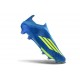 adidas F50 + Sin Cordones FG MESSI Azul Royal Amarillo Solar Semi Azul Burst