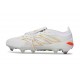 Bota de Futbol Adidas Predator Elite 26 FT FG Blanco Dorada