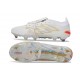 Bota de Futbol Adidas Predator Elite 26 FT FG Blanco Dorada