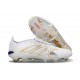 Bota de Futbol Adidas Predator Elite 26 FT FG Blanco Dorada