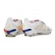 Bota de Futbol Adidas Predator Elite 26 FT FG Blanco Dorada