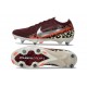 Nike Air Zoom Mercurial Vapor XVI Elite SG United - Borgoña Plata Metálica Rojo Fósil