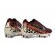 Nike Air Zoom Mercurial Vapor XVI Elite SG United - Borgoña Plata Metálica Rojo Fósil