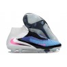 Nike Phantom 6 Elite DF FG Azul Carrera Explosión Rosa Blanco