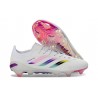 Botas de Fútbol Adidas Predator Elite Low FG Blanco Rosa
