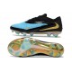 Bota de Futbol Nike Phantom 6 Elite Low FG Azul Negro Dorado